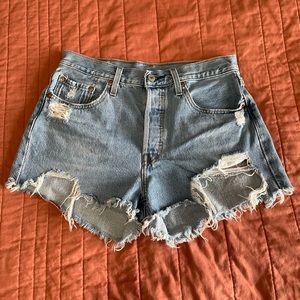 Levi’s 501 denim shorts